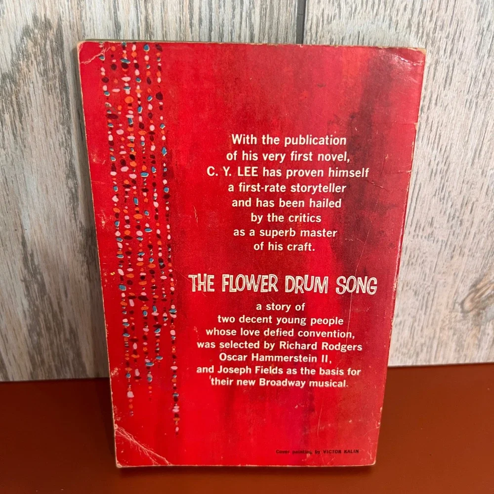 The Flower Drum Song C. Y. Lee Dell D241 Vintage 1958 Paperback First Printing